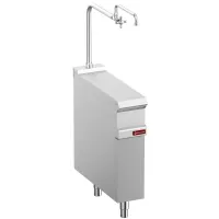 Élément neutre de travail professionnel colonne d'eau en acier inoxydable 200x700x850 mm - Diamond - N7/PCF2-W Élément neutre de travail professionnel colonne d'eau en acier inoxydable 200x700x850 mm - Diamond - N7/PCF2-W