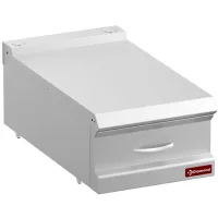 Élément neutre de travail professionnel en acier inoxydable avec tiroir 400x700x250/320 mm - Diamond - N7/PTC4T-N Élément neutre de travail professionnel en acier inoxydable avec tiroir 400x700x250/320 mm - Diamond - N7/PTC4T-N