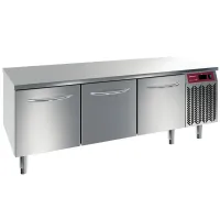 Soubassement congélateur professionnel 3 tiroirs GN 1/1, capacité 300 L, négatif - Diamond - N77/B316G-9M Soubassement congélateur professionnel 3 tiroirs GN 1/1, capacité 300 L, négatif - Diamond - N77/B316G-9M