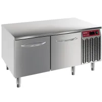 Soubassement réfrigéré professionnel 2 tiroirs GN 1/1 positif - Diamond Promo - N77/R212G-9A Soubassement réfrigéré professionnel 2 tiroirs GN 1/1 positif - Diamond Promo - N77/R212G-9A