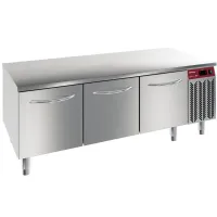 Soubassement réfrigéré professionnel 3 tiroirs GN 1/1, capacité 300 mm, positif - Diamond Promo - N77/R316G-9B Soubassement réfrigéré professionnel 3 tiroirs GN 1/1, capacité 300 mm, positif - Diamond Promo - N77/R316G-9B