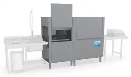 Lave vaisselle à avancement automatique sortie gauche panier 500 x 500 mm - furnotel - niag4112g - Elettrobar - NIAG4112G