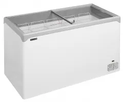 Congélateur bahut couvercle vitré de crème glacée - Tefcold - NIC402SC Congélateur bahut couvercle vitré de crème glacée - Tefcold - NIC402SC