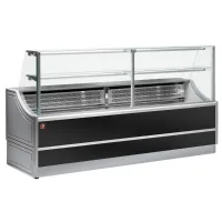 Comptoir réfrigéré professionnel à vitre droite 2000 mm positif 2000x810x1350 mm - diamond - ol200/b2-r/r2 - Diamond - OL200/B2-R/R2 Comptoir réfrigéré professionnel à vitre droite 2000 mm positif 2000x810x1350 mm - diamond - ol200/b2-r/r2 - Diamond - OL200/B2-R/R2