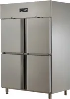 Armoire congélateur professionnelle 4 portes pleines 1410 l négative - afi-collin-lucy - oz1400n-4p - Afi - OZ1400N-4P