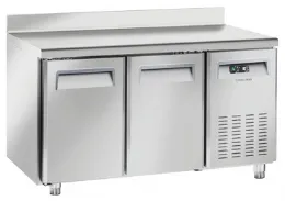 Table réfrigérée pâtissière positive 600x400 2 portes pleines avec dosseret +2/+8°C 430 L - Coolhead - PA 2200