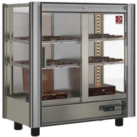 Vitrine réfrigérée chocolat noire positive 216 l - diamond - pcc-1-r6 - DIAMOND - PCC-1-R6