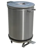 Poubelle professionnelle avec couvercle à pédale 95 litres - Diamond - PCRA/105B Poubelle professionnelle avec couvercle à pédale 95 litres - Diamond - PCRA/105B