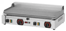 Plaque à Snacker monophasé Rainurée 2,4 kW - Redfox - PD 2020 RB
