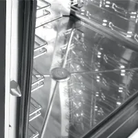 Photo 3 - Four à convection professionnel triphasé commandes mécaniques humidificateur automatique gn 1/1 - diamond promo - pfe-52/s - Diamond promo - PFE-52/S