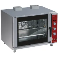 Four professionnel à convection gaz commandes manuelles humidificateur automatique - Diamond Promo - PFG-52/S Four professionnel à convection gaz commandes manuelles humidificateur automatique - Diamond Promo - PFG-52/S