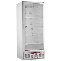 Armoire frigorifique positive ventilée 525 litres porte vitrée gn 2/1 600x400 blanche - diamond promo - pfv55-r6g - Diamond promo - PFV55-R6G