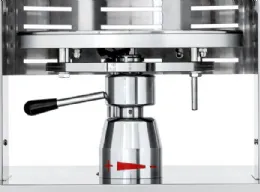 Photo 5 - Presse à pizza triphasée inox  avec minuterie diametre 45 cm - Prismafood - PIZZA PRESS 45