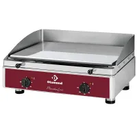 Plaque de cuisson professionnelle monophasée à poser chromée lisse 4 kW - Diamond Promo - PLANCHA/2ELCR-N Plaque de cuisson professionnelle monophasée à poser chromée lisse 4 kW - Diamond Promo - PLANCHA/2ELCR-N