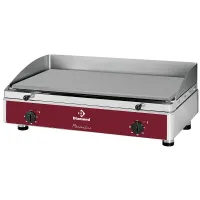 Plaque de cuisson professionnelle à poser lisse en acier Monophasé 6 kW - Diamond Promo - PLANCHA/3EL-N