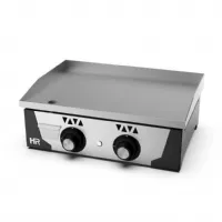 Plaque à Snacker Gaz plaque acier rectifié 15 mm 8 kW - Hr Fainca - PLC6100RT