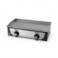 Plaque à Snacker Gaz 5000 W plaque acier rectifié 6 mm - Hr Fainca - PLCE8100 Plaque à Snacker Gaz 5000 W plaque acier rectifié 6 mm - Hr Fainca - PLCE8100