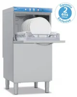 Lave-vaisselle professionnel panier 500 x 500 mm - Furnotel - PLUVIA270DG