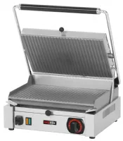 Grill de contact surface rainurée monophasé - Redfox - PM 2015 R Grill de contact surface rainurée monophasé - Redfox - PM 2015 R