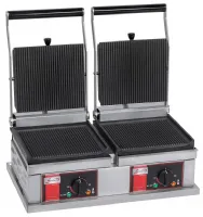 Grill panini professionnel double fonte 4 plaques rainurées - sofraca - ppm2 - Sofraca - PPM2 Grill panini professionnel double fonte 4 plaques rainurées - sofraca - ppm2 - Sofraca - PPM2
