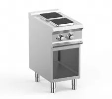 Cuisinière électrique professionnelle triphasé 2 plaques carrées 5.2 kw - mbm - pq74a - Mbm - PQ74A Cuisinière électrique professionnelle triphasé 2 plaques carrées 5.2 kw - mbm - pq74a - Mbm - PQ74A