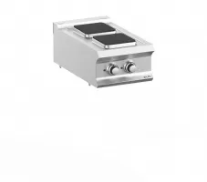 Plan de cuisson professionnel triphasé 2 plaques 5,2 kw à poser - mbm - pq74t - Mbm - PQ74T Plan de cuisson professionnel triphasé 2 plaques 5,2 kw à poser - mbm - pq74t - Mbm - PQ74T