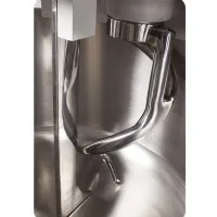 Photo 2 - Pétrin à spirale professionnel automatique 40 kg 2 vitesses sur roues 1230x1020x550 mm - diamond - psb-41m/2v - Diamond - PSB-41M/2V