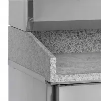 Photo 2 - Table à pizza avec dessus granite et 3 portes pleines positif - tefcold - pt1300 - Tefcold - PT1300