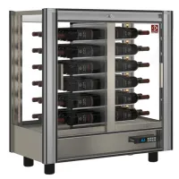 Vitrine réfrigérée à vins traversante 48 bouteilles vitrées positive - diamond - pvv-1/tr-r6 - Diamond - PVV-1/TR-R6 Vitrine réfrigérée à vins traversante 48 bouteilles vitrées positive - diamond - pvv-1/tr-r6 - Diamond - PVV-1/TR-R6