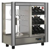 Vitrine réfrigérée à vin traversante modulable 860x530x938 mm - diamond - pvv-4/tr-r6 - Diamond - PVV-4/TR-R6 Vitrine réfrigérée à vin traversante modulable 860x530x938 mm - diamond - pvv-4/tr-r6 - Diamond - PVV-4/TR-R6
