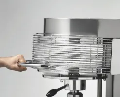 Photo 4 - Formeuse à pizza professionnelle à chaud ø35-38 cm avec bord - cuppone - pzf/35ds - Cuppone - PZF/35DS