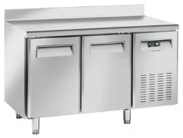 Table réfrigérée négative 2 portes pleines avec dosseret 260 L - Coolhead - QN 2200 Table réfrigérée négative 2 portes pleines avec dosseret 260 L - Coolhead - QN 2200