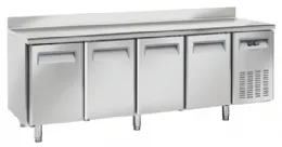Table réfrigérée négative 4 portes pleines avec dosseret 570 l - coolhead - qn 4200 - Cool Head Italie - QN 4200 Table réfrigérée négative 4 portes pleines avec dosseret 570 l - coolhead - qn 4200 - Cool Head Italie - QN 4200