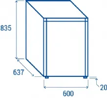 Photo 7 - Armoire réfrigérée positive inox 1 porte pleine +0/+8°c 200 l - coolhead - qrx 200 - Coolhead italie - QRX 200