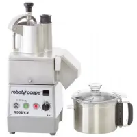 Combiné cutter coupe-légumes professionnel 5,9 litres - Robotcoupe - R502V.V. - NO DISC Combiné cutter coupe-légumes professionnel 5,9 litres - Robotcoupe - R502V.V. - NO DISC