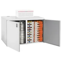 Coffre de stockage professionnel 2 portes 1800 litres sans groupe - diamond - rbb/4_4 - Diamond - RBB/4_4