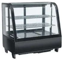 Vitrine réfrigérée de comptoir 100 L noire +1/+12°C longueur 682 mm - Coolhead - RC 100B Vitrine réfrigérée de comptoir 100 L noire +1/+12°C longueur 682 mm - Coolhead - RC 100B