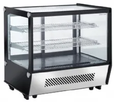Vitrine réfrigérée de comptoir 120 L +1/+12°C longueur 700 mm - Coolhead - RC 120SQ