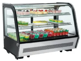 Vitrine réfrigérée de comptoir 160 L +1/+12°C longueur 875 mm - Coolhead - RC 160 Vitrine réfrigérée de comptoir 160 L +1/+12°C longueur 875 mm - Coolhead - RC 160