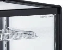 Photo 3 - Vitrine réfrigérée de comptoir 160 l +1/+12°c longueur 880 mm - coolhead - rc 160sq - Cool head italie - RC 160SQ