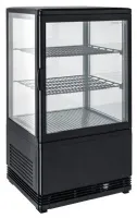 Vitrine réfrigérée de comptoir 58 L noire +2/+12°C longueur 428 mm - Coolhead - RC 58B - COOLHEAD ITALIE - RC 58B Vitrine réfrigérée de comptoir 58 L noire +2/+12°C longueur 428 mm - Coolhead - RC 58B - COOLHEAD ITALIE - RC 58B