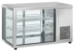 Vitrine réfrigérée de comptoir 128 L +0/+12°C longueur 910 mm - Coolhead - RC 910