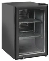 Réfrigérateur à boissons noir 1 porte vitrée +0/+10°C 67 L - Coolhead - RCF 60 Réfrigérateur à boissons noir 1 porte vitrée +0/+10°C 67 L - Coolhead - RCF 60
