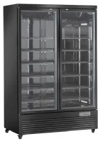 Armoire à boissons réfrigérée vitrée noire 1081 L +1/+10°C - Coolhead - RCG 1350B Armoire à boissons réfrigérée vitrée noire 1081 L +1/+10°C - Coolhead - RCG 1350B