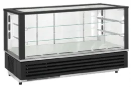 Vitrine réfrigérée de comptoir pâtisserie 280 l +2/+10°c longueur 1192 mm - coolhead - rg 1200 - Coolhead italie - RG 1200