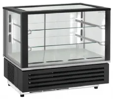 Vitrine réfrigérée de comptoir pâtisserie 180 l +2/+10°c longueur 792 mm - coolhead - rg 800 - Coolhead italie - RG 800