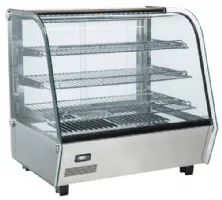 Vitrine chauffante de comptoir à poser 120 L 3 niveaux - Coolhead - RH 120 Vitrine chauffante de comptoir à poser 120 L 3 niveaux - Coolhead - RH 120