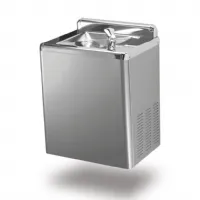 Fontaine à Eau murale avec banc de glace et débit de 30 L/h - Cosmetal - RIVER-IB-30UP-I