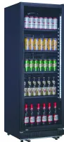 Vitrine à boissons positive avec refrigération assistée 1 porte vitrée  0/ +10°C - 360L - L2G - RJ-360