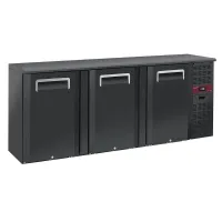 Arrière bar professionnel 3 portes 500 l positif - diamond promo - rlb3-3p - Diamond promo - RLB3-3P